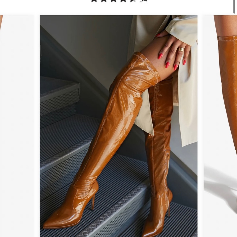 COPY - New** Knee-high stiletto heeled boots